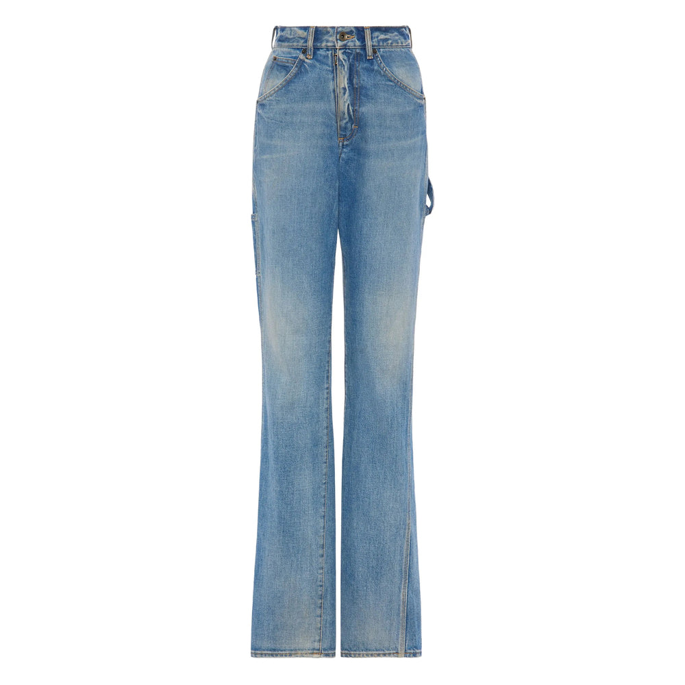 Maison Margiela Blue Trousers - Tailored Trousers Women MAISON MARGIELA