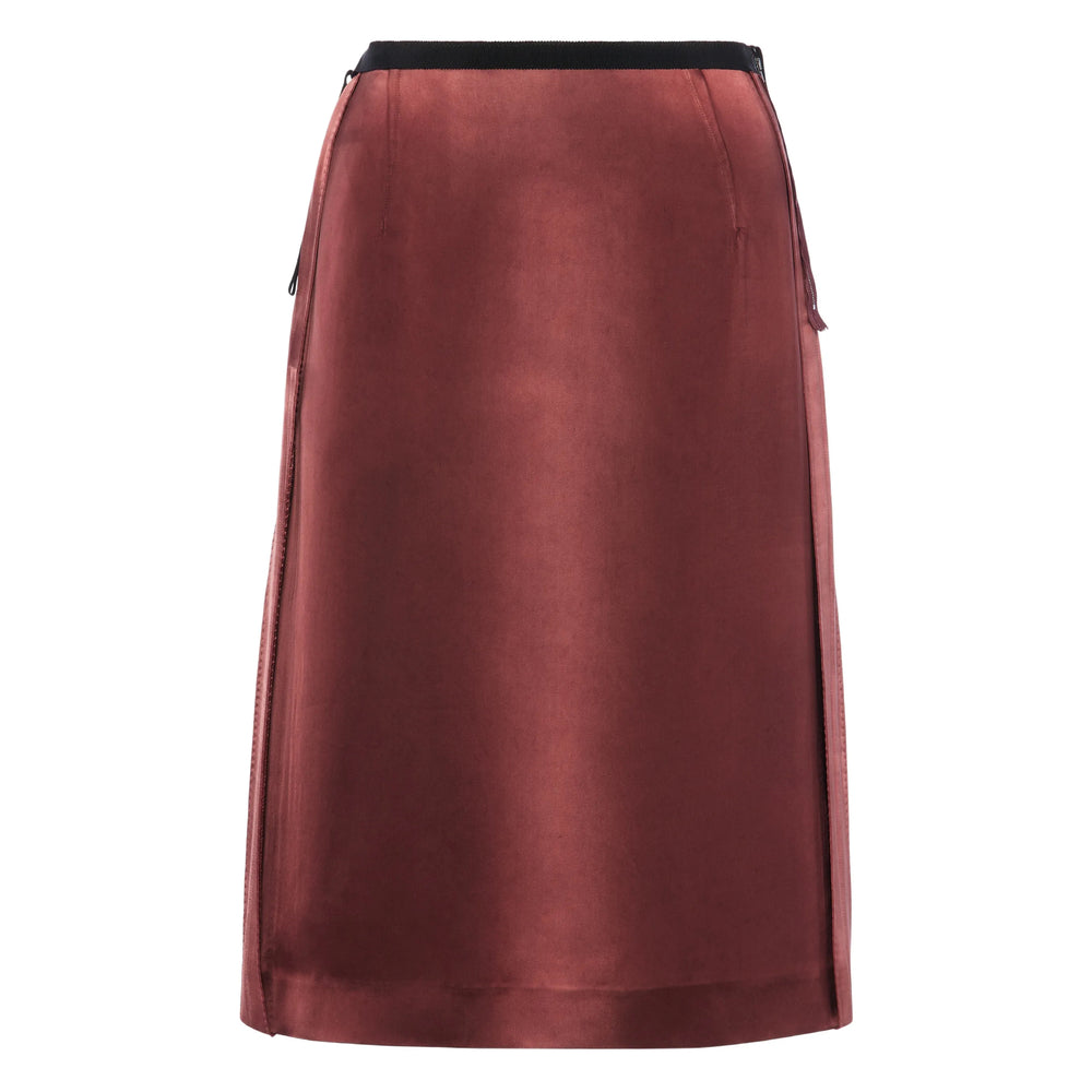 Maison Margiela Red Skirts - Straight Skirts Women MAISON MARGIELA
