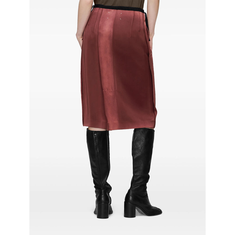Maison Margiela Red Skirts - Straight Skirts Women MAISON MARGIELA