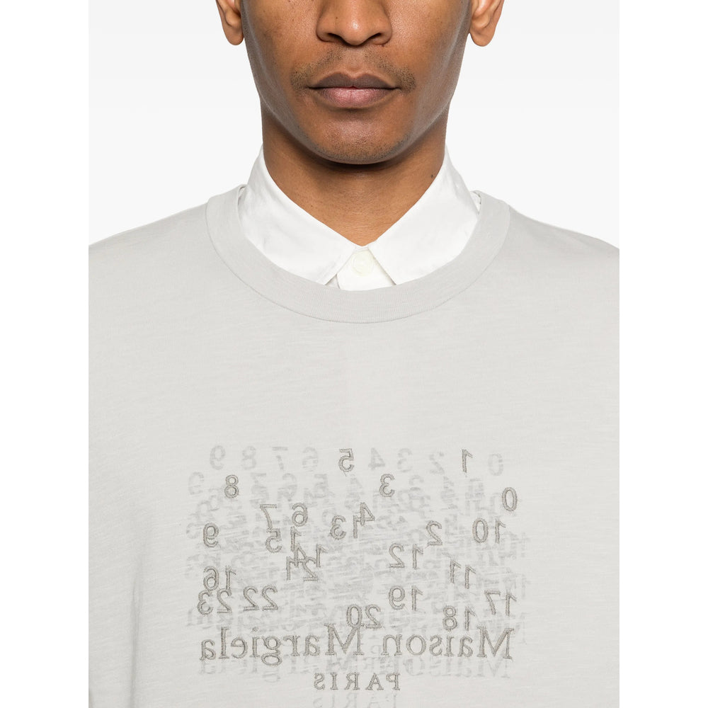 Maison Margiela Grey T-Shirts & Vests - T-Shirts Men MAISON MARGIELA