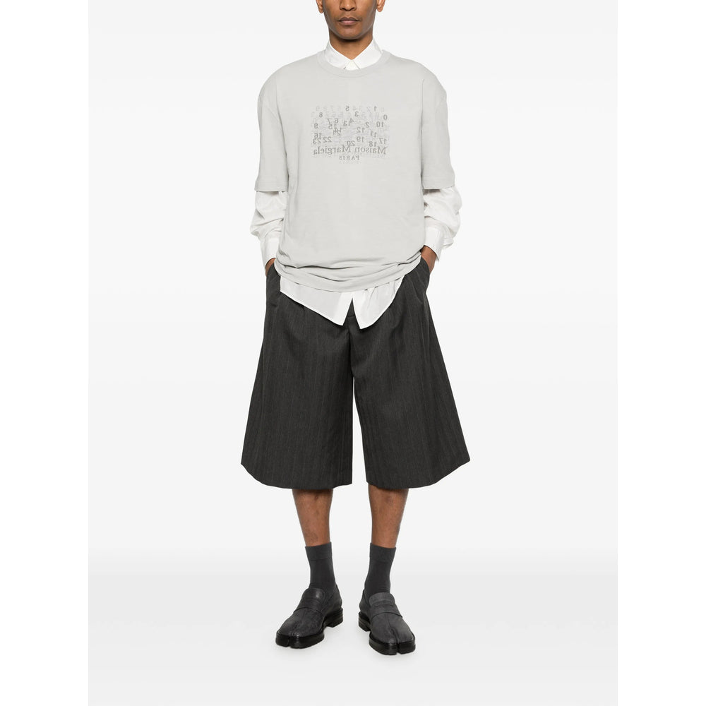 Maison Margiela Grey T-Shirts & Vests - T-Shirts Men MAISON MARGIELA