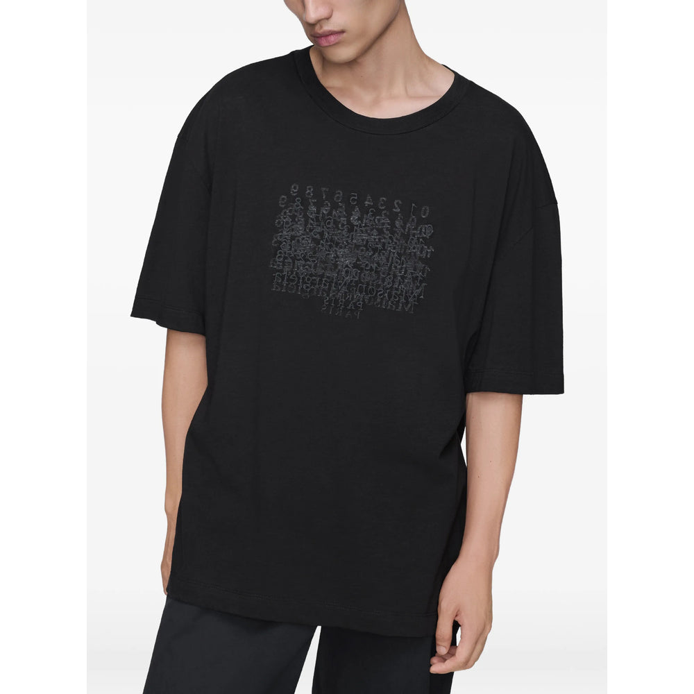 Maison Margiela Black T-Shirts & Vests - T-Shirts Men MAISON MARGIELA