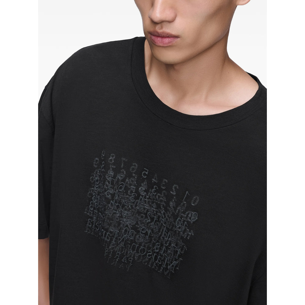 Maison Margiela Black T-Shirts & Vests - T-Shirts Men MAISON MARGIELA