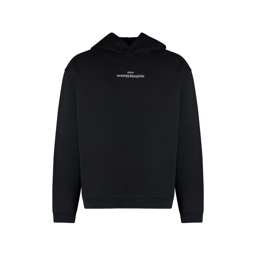 Maison Margiela Black Sweaters & Knitwear - Hoodies Men MAISON MARGIELA