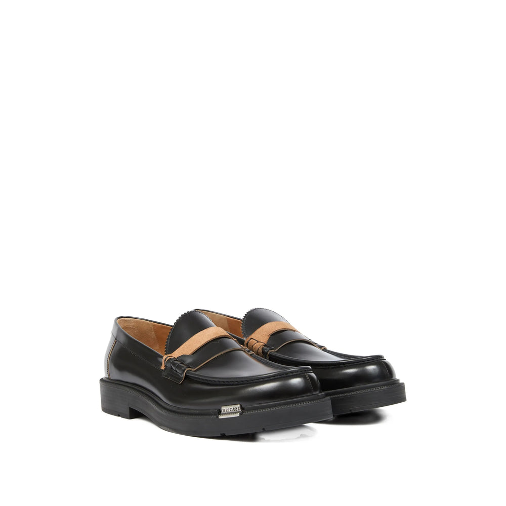Maison Margiela Black Loafers Men MAISON MARGIELA