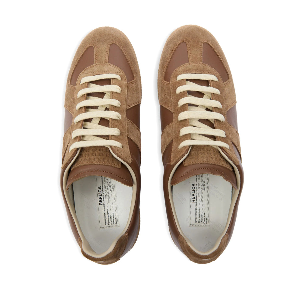 Maison Margiela Brown Trainers - Low-Tops Men MAISON MARGIELA