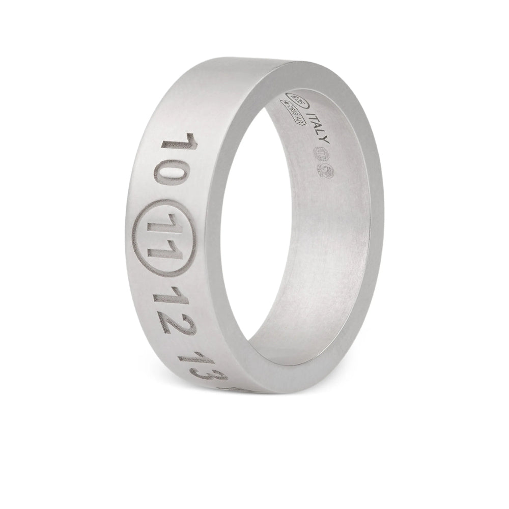 Maison Margiela Silver Rings Men MAISON MARGIELA