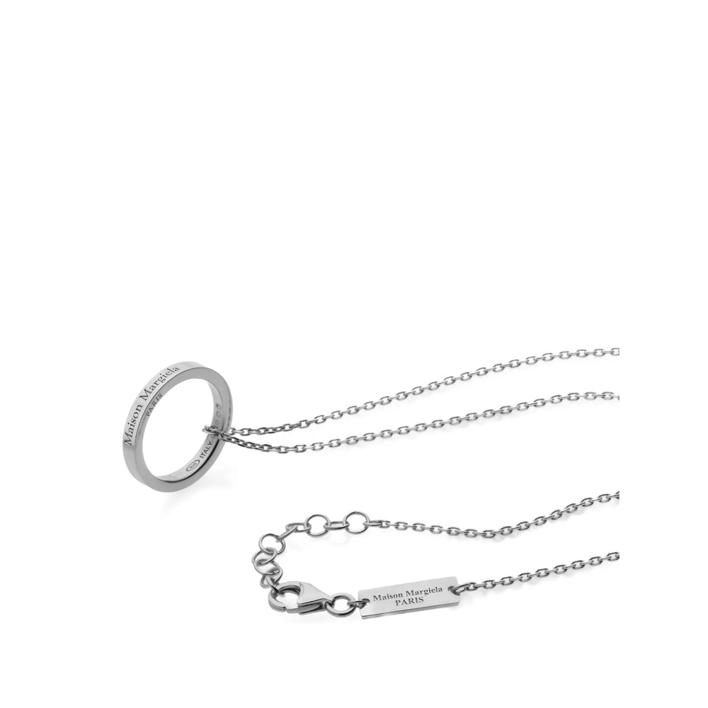 Maison Margiela Silver Necklaces Men MAISON MARGIELA