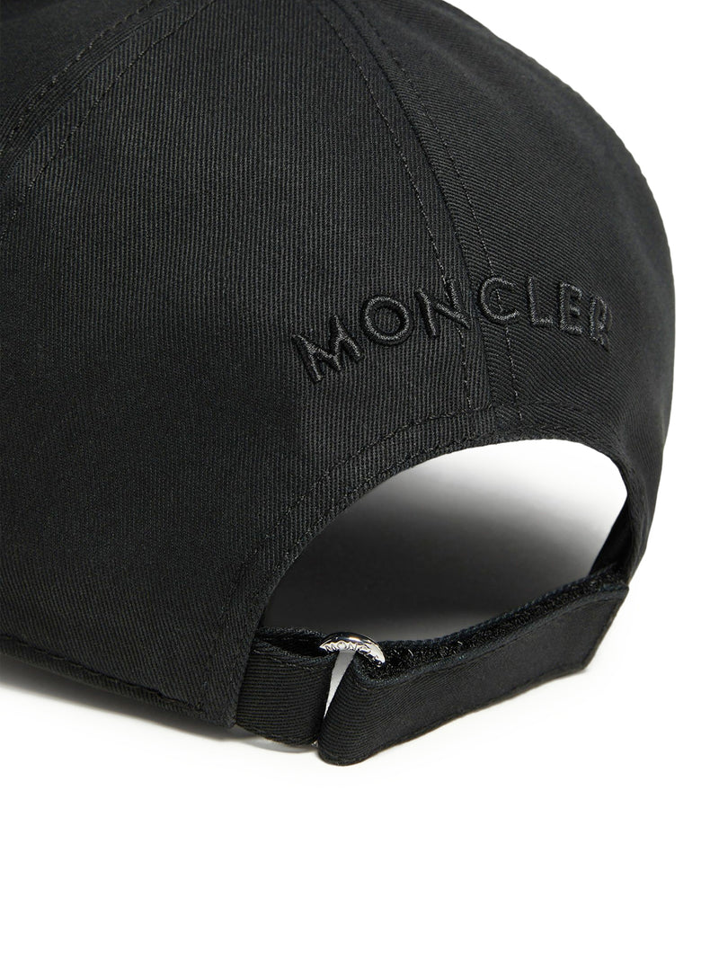 Moncler Men Cotton Gabardine Baseball Cap MONCLER
