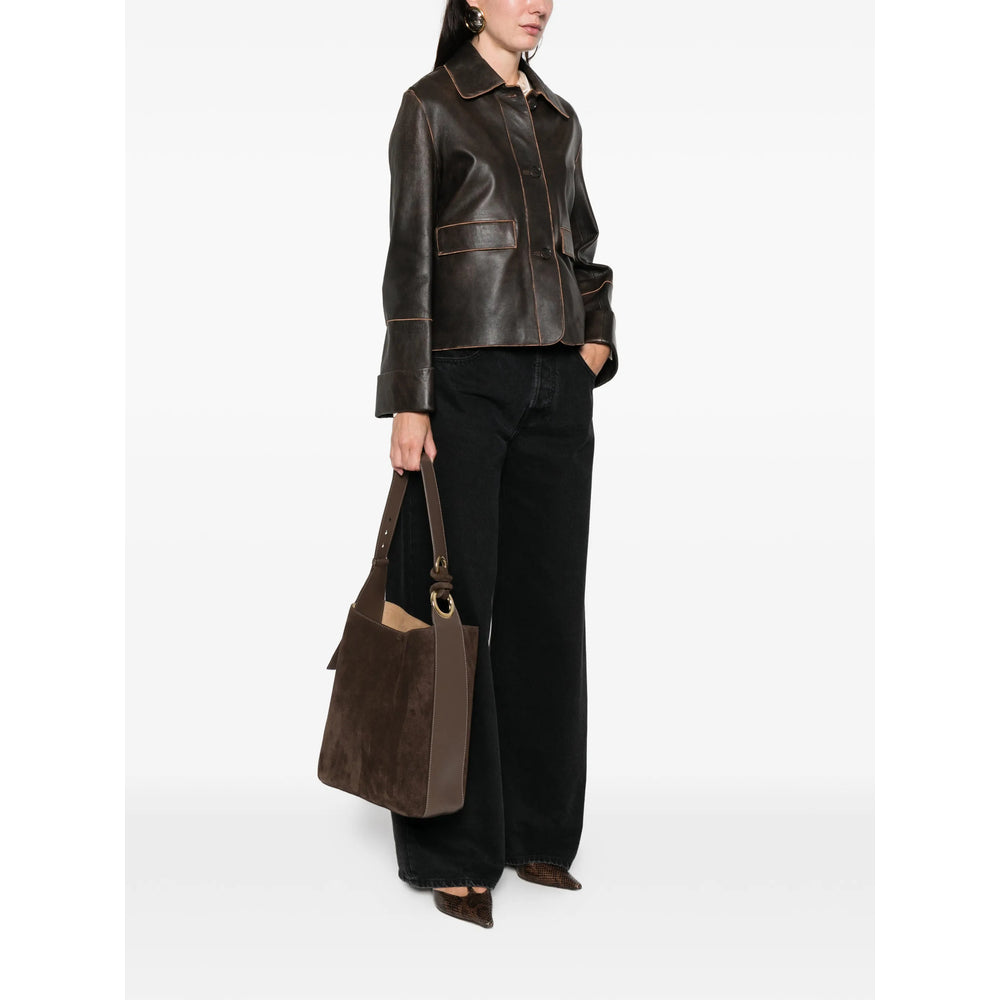 Anya Hindmarch Brown Tote Bags Women ANYA HINDMARCH