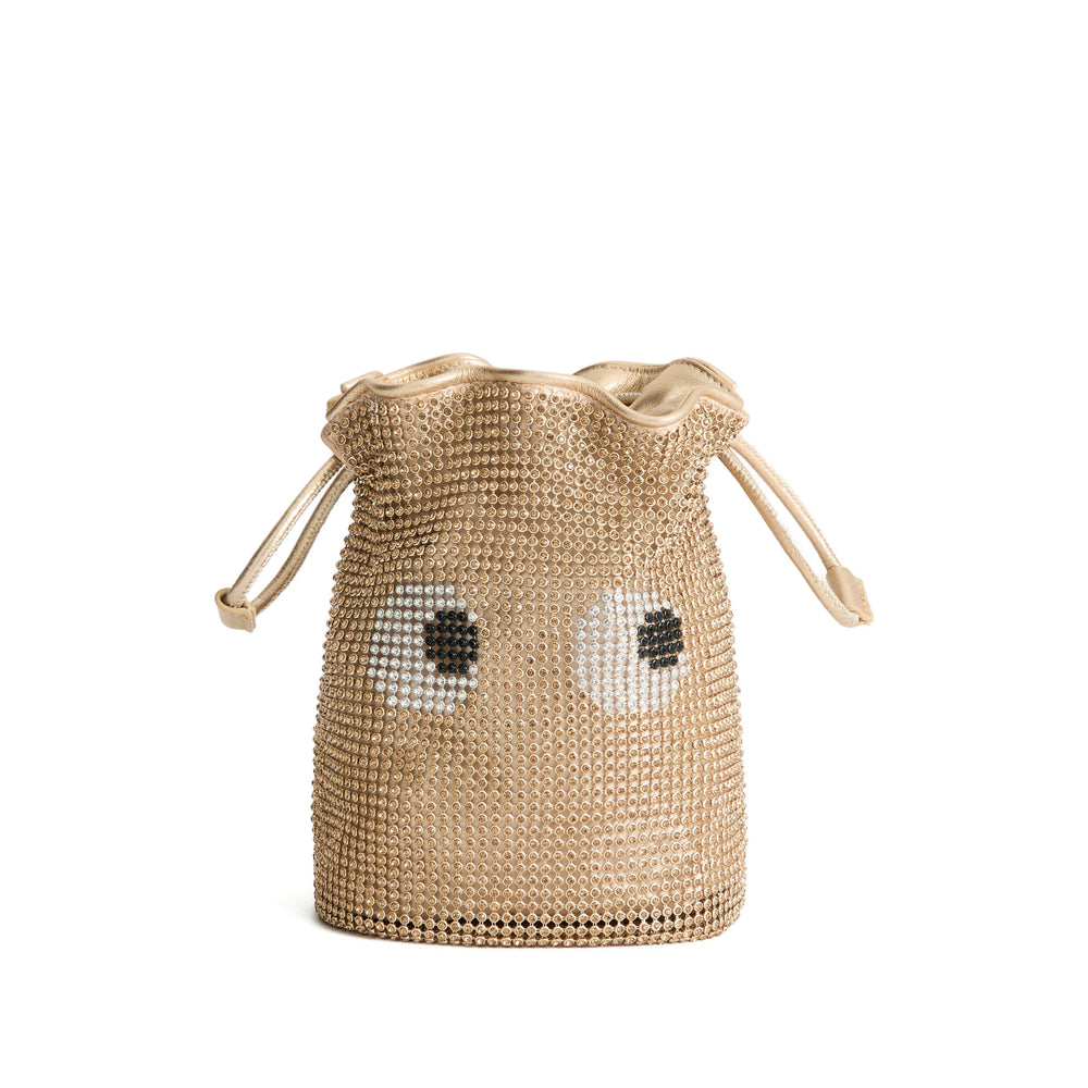 Anya Hindmarch Gold Tote Bags Women ANYA HINDMARCH