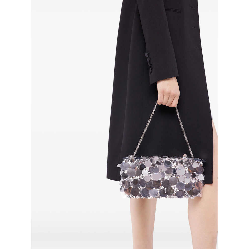 Rabanne Silver Shoulder Bags Women PACO RABANNE