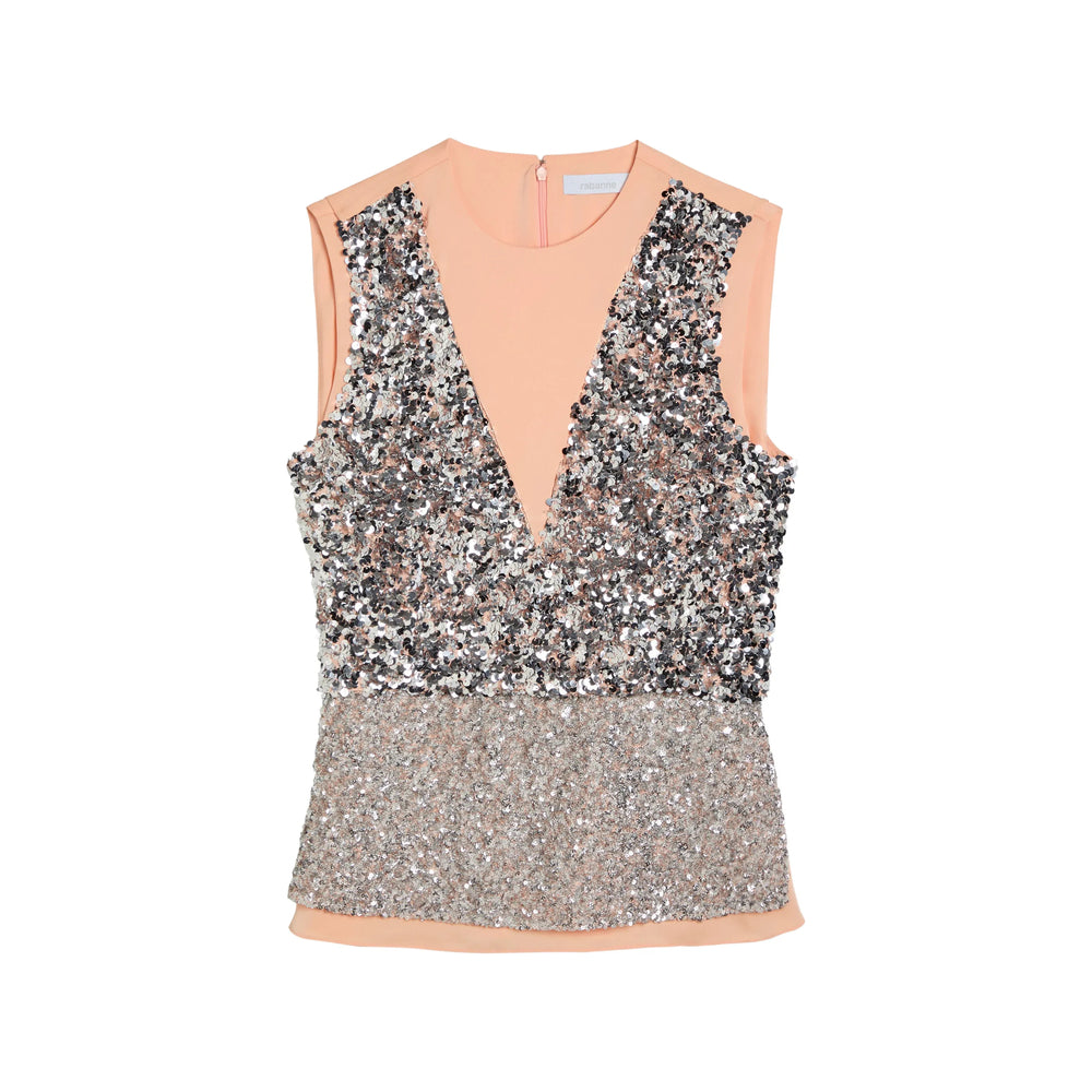 Rabanne Neutrals Tops - Vests & Tank Tops Women PACO RABANNE