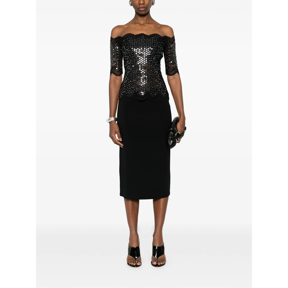 Rabanne Black Tops - Vests & Tank Tops Women PACO RABANNE
