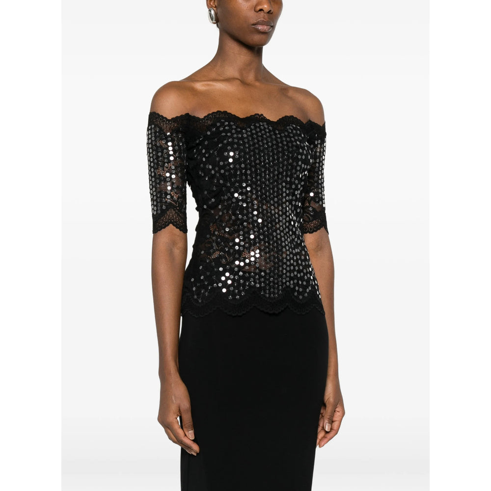 Rabanne Black Tops - Vests & Tank Tops Women PACO RABANNE