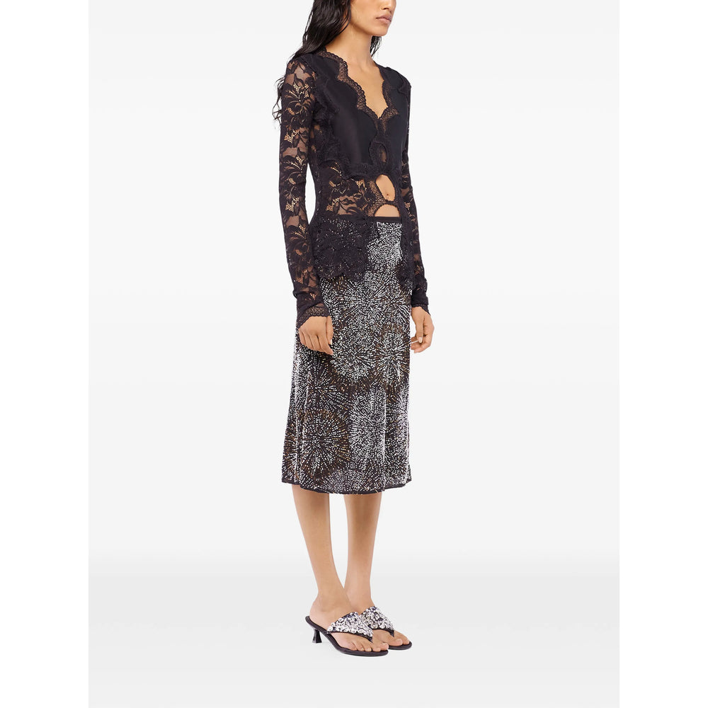 Rabanne Black Tops - Blouses Women PACO RABANNE
