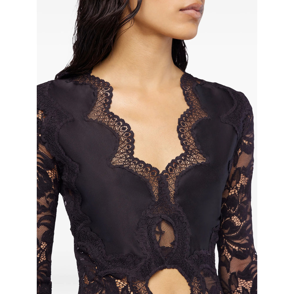 Rabanne Black Tops - Blouses Women PACO RABANNE