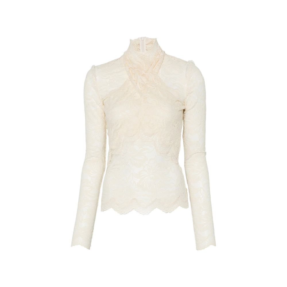 Rabanne Neutrals Tops - T-Shirts & Jerseys Women PACO RABANNE