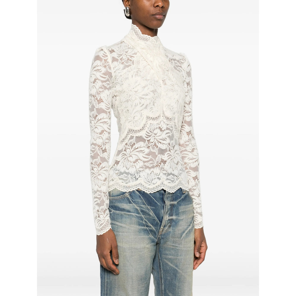 Rabanne Neutrals Tops - T-Shirts & Jerseys Women PACO RABANNE