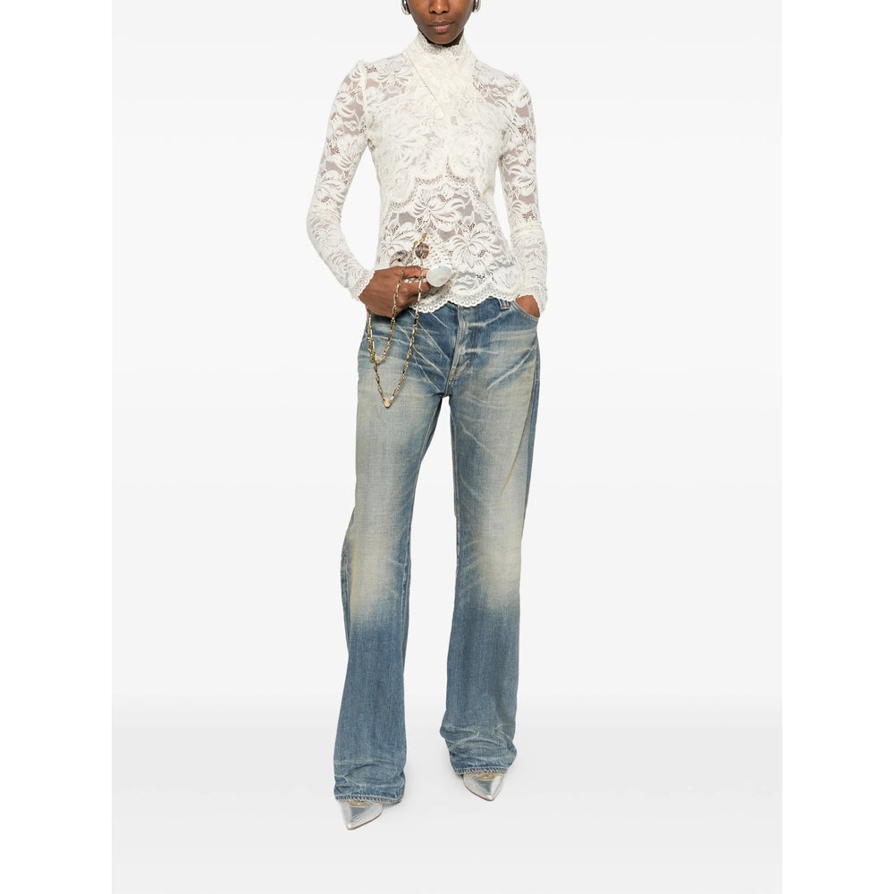 Rabanne Neutrals Tops - T-Shirts & Jerseys Women PACO RABANNE