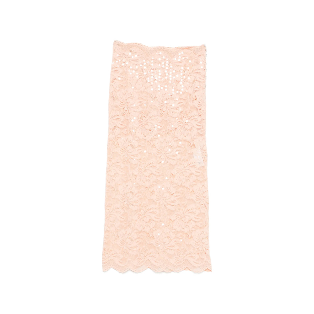 Rabanne Orange Skirts - Straight Skirts Women PACO RABANNE