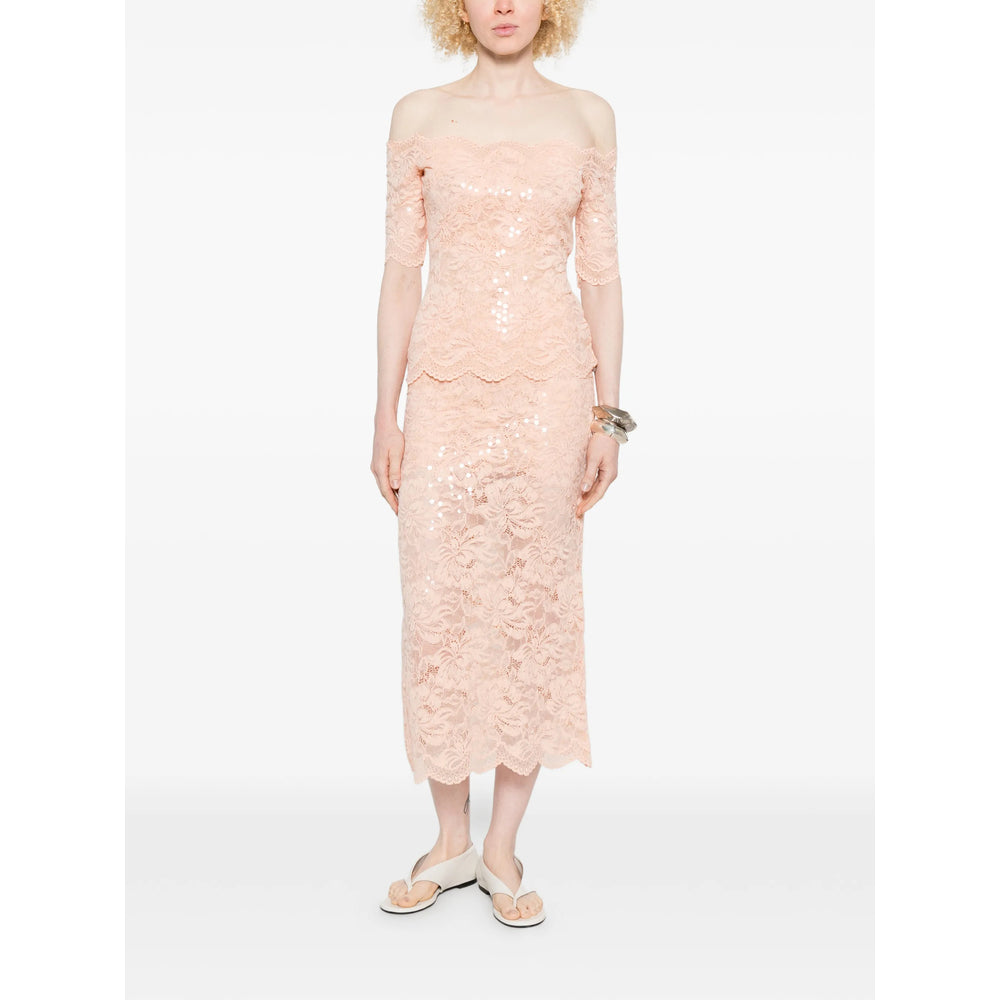 Rabanne Orange Skirts - Straight Skirts Women PACO RABANNE