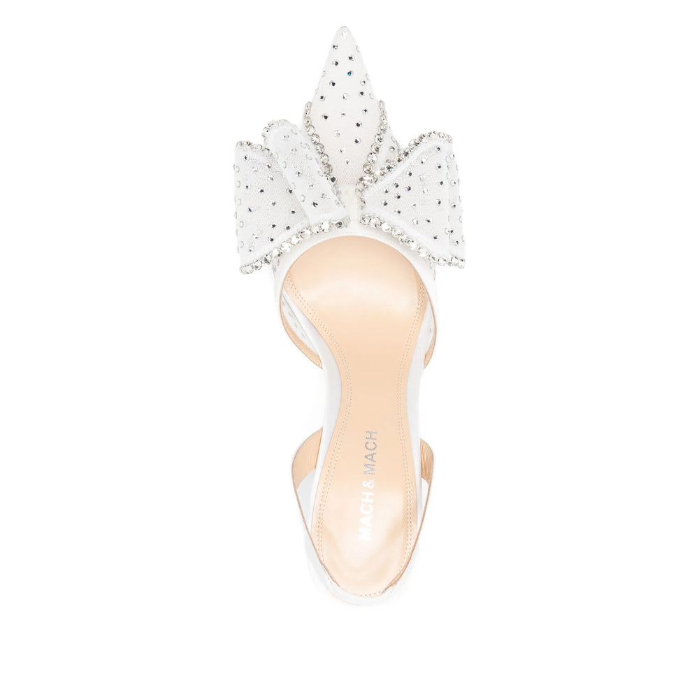 Mach & Mach White Pumps Women MACH & MACH