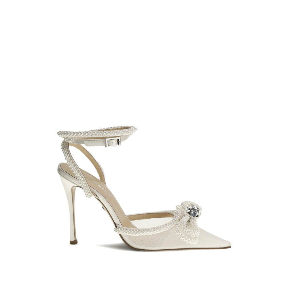 Mach & Mach White Shoes Women MACH & MACH