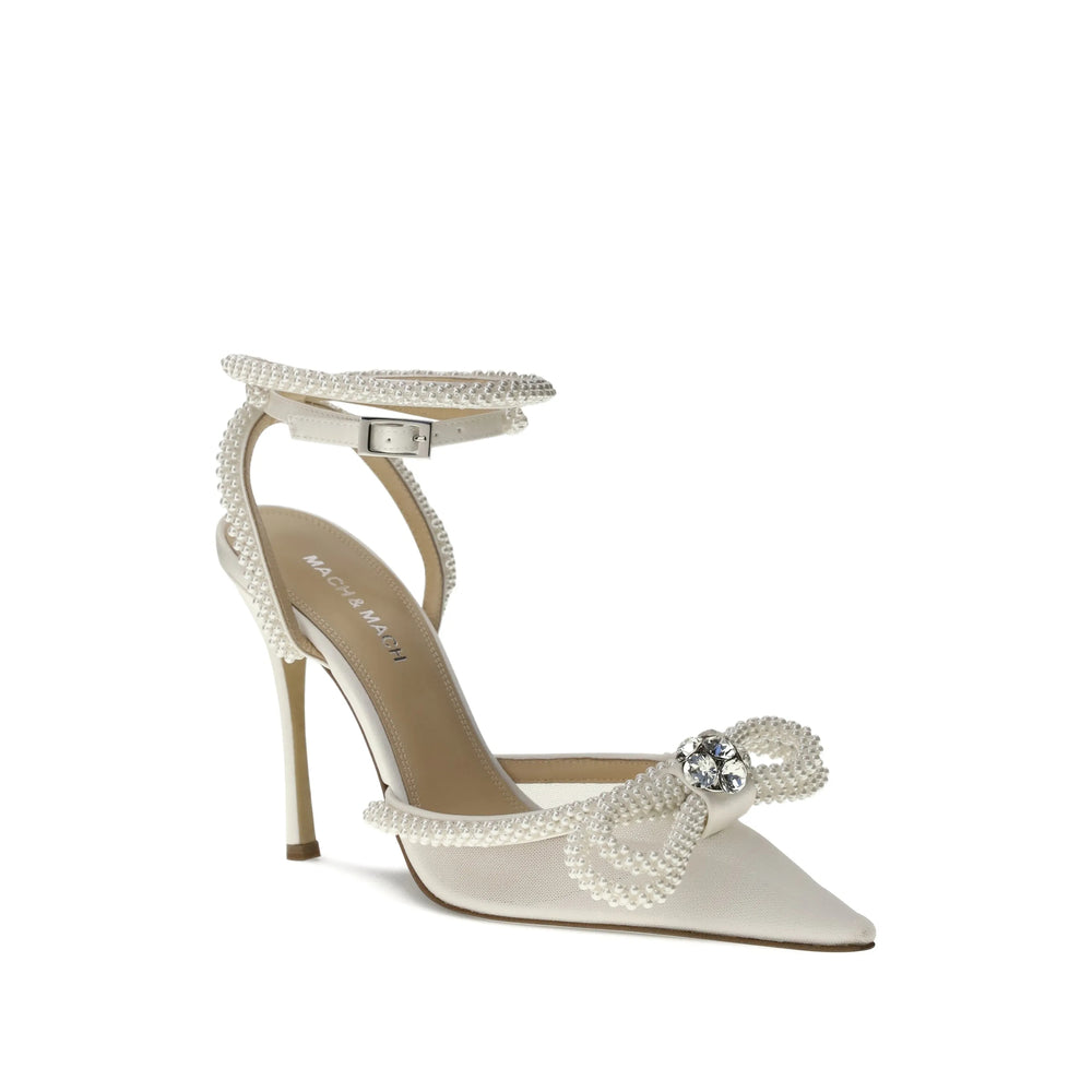 Mach & Mach White Shoes Women MACH & MACH