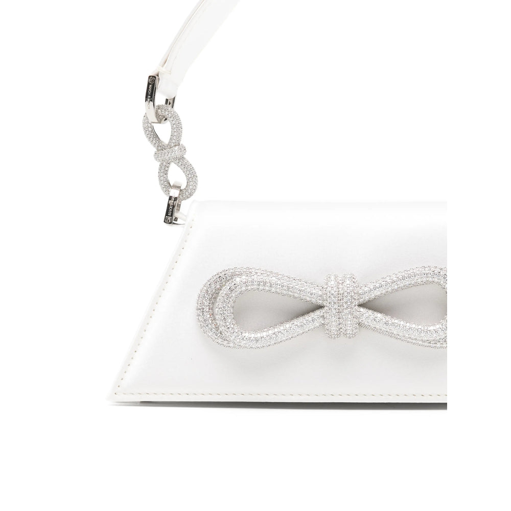 Mach & Mach White Tote Bags Women MACH & MACH