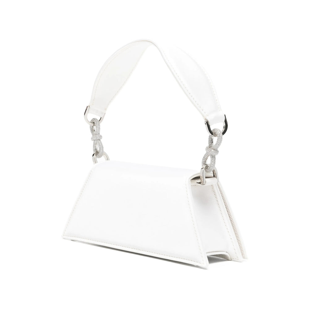 Mach & Mach White Tote Bags Women MACH & MACH