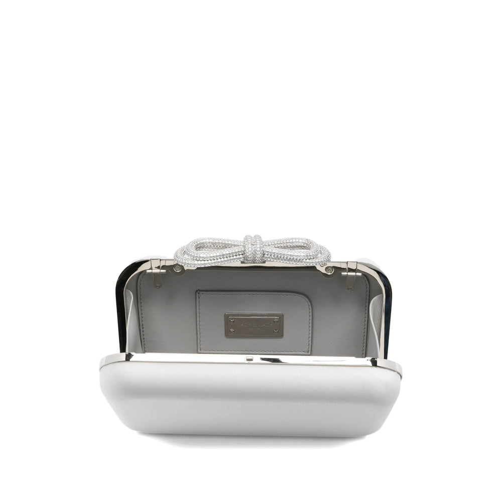 Mach & Mach White Tote Bags Women MACH & MACH