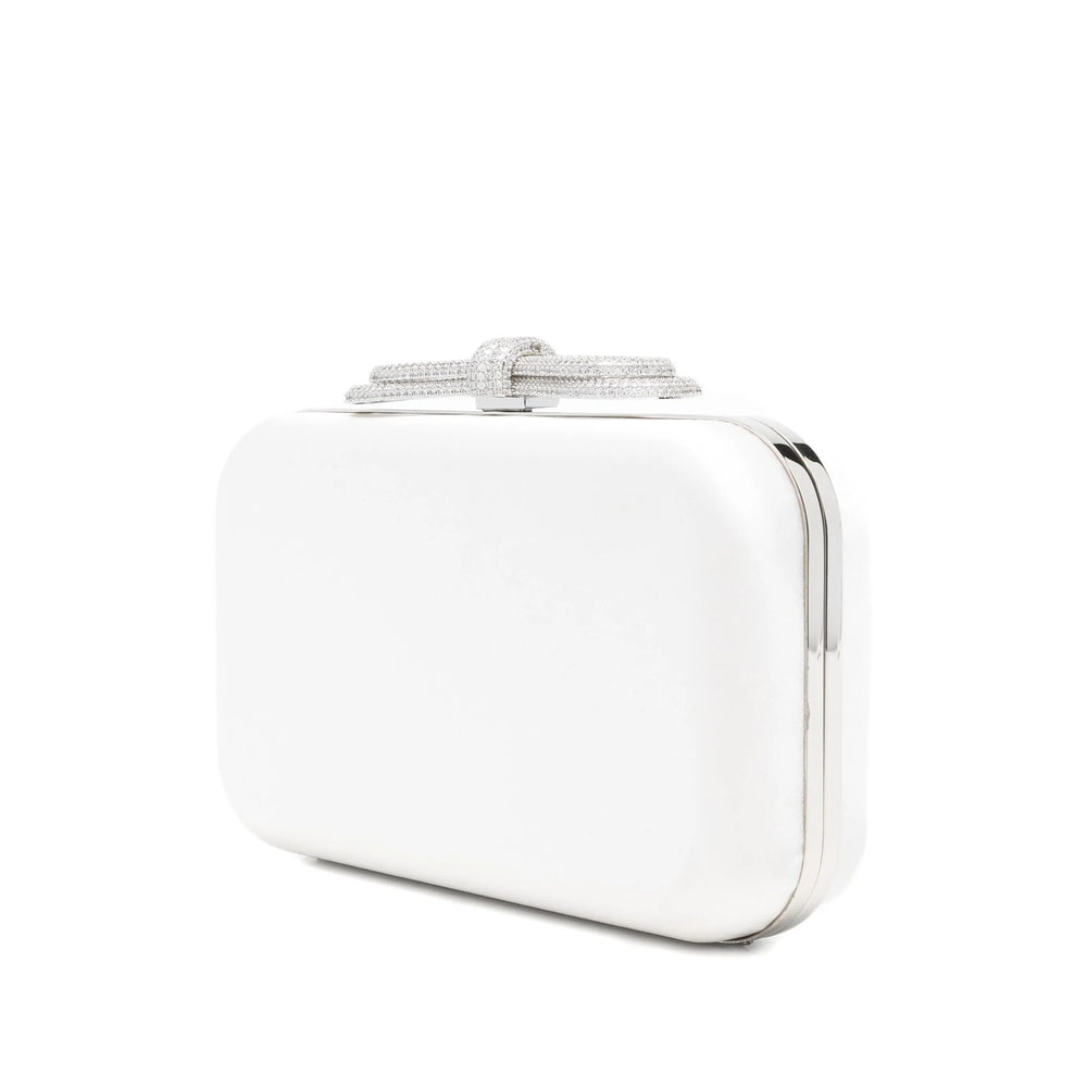 Mach & Mach White Tote Bags Women MACH & MACH