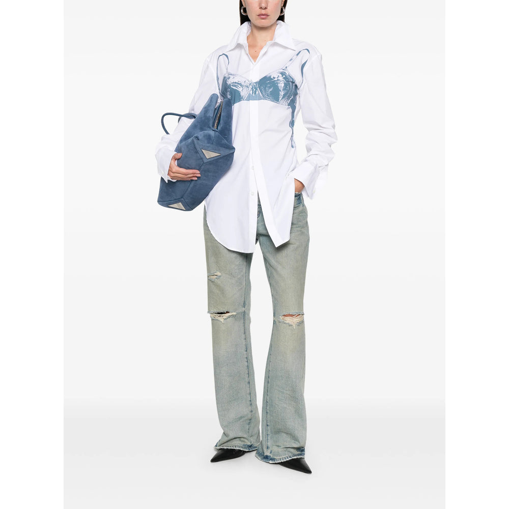 Jean Paul Gaultier White Tops - Shirts Women JEAN PAUL GAULTIER