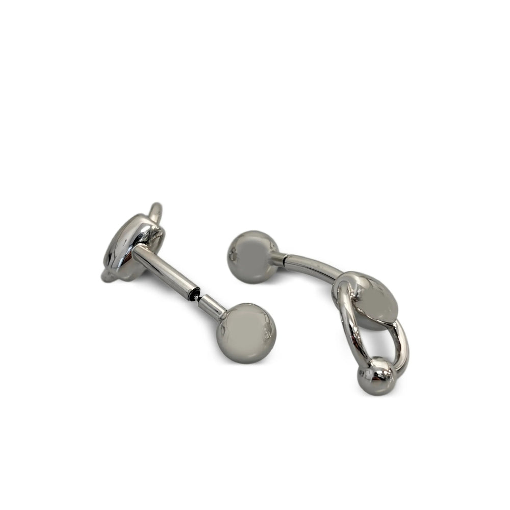 Jean Paul Gaultier Silver Earrings Women JEAN PAUL GAULTIER