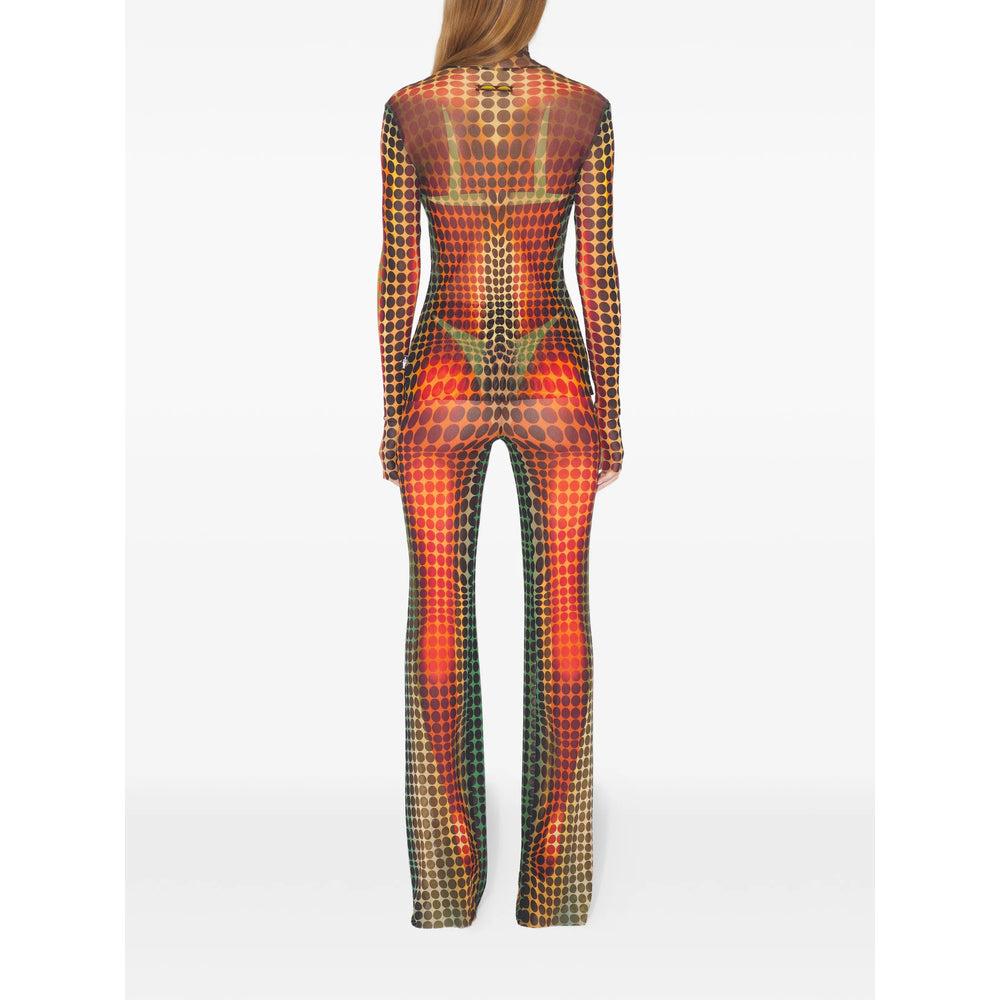 Jean Paul Gaultier Yellow Trousers - Flared Trousers Women JEAN PAUL GAULTIER