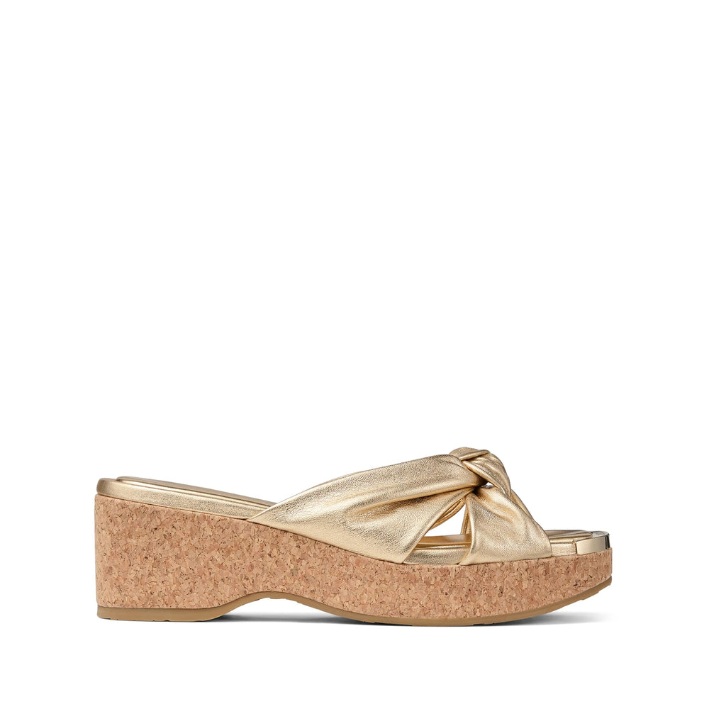 Jimmy Choo Gold Mules Women JIMMY CHOO
