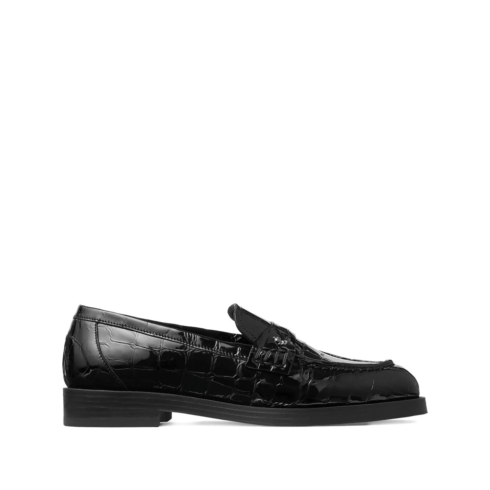 Jimmy Choo Black Loafers Women JIMMY CHOO