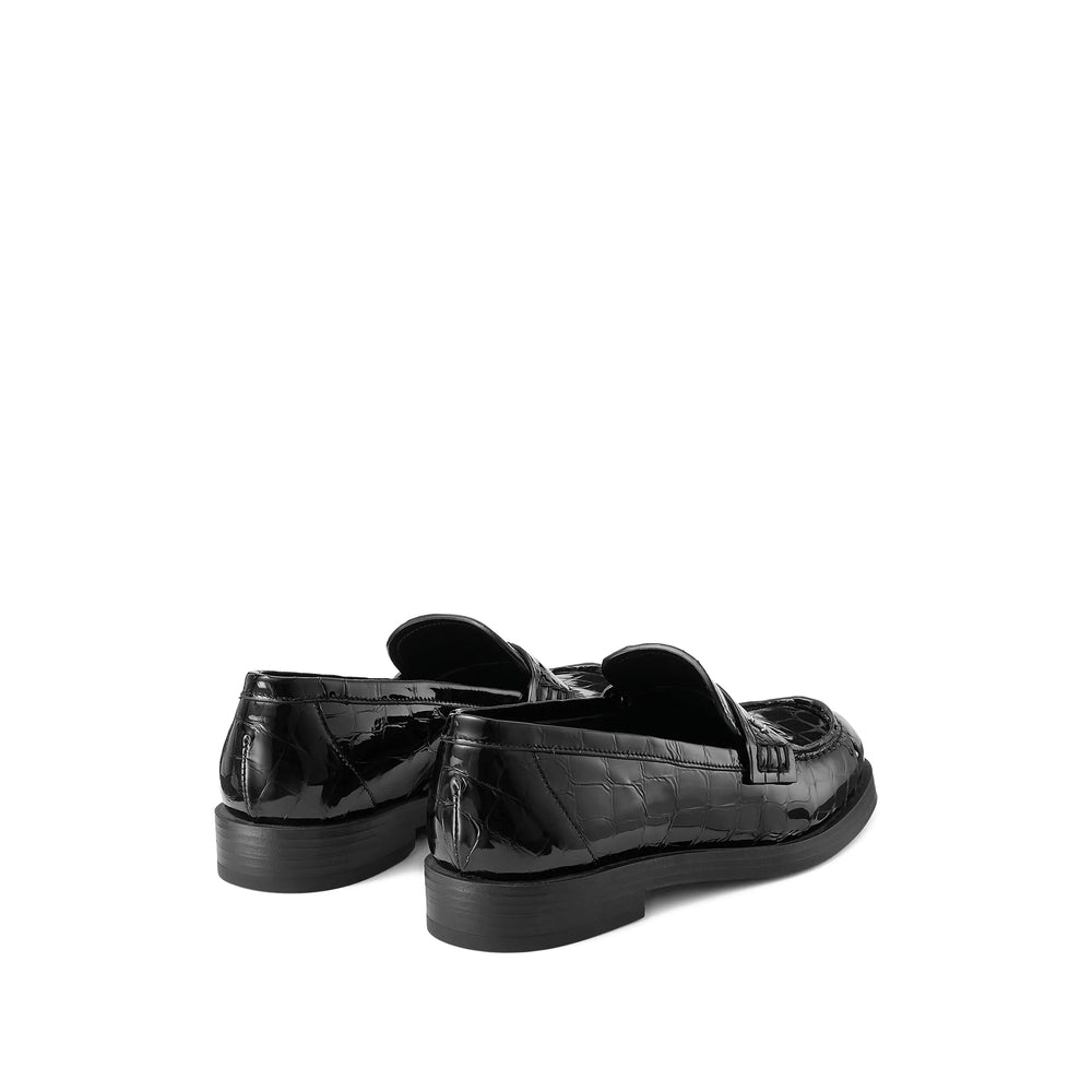 Jimmy Choo Black Loafers Women JIMMY CHOO