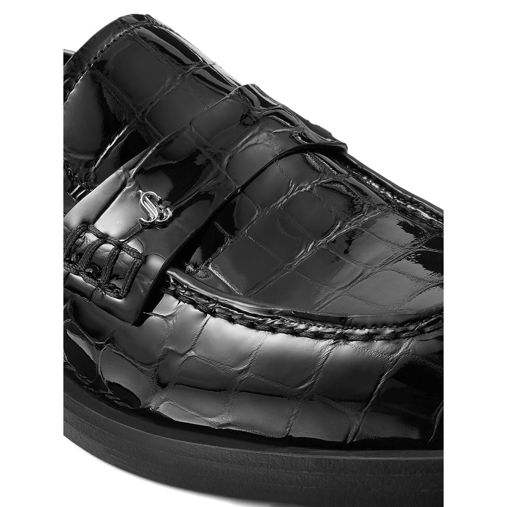 Jimmy Choo Black Loafers Women JIMMY CHOO