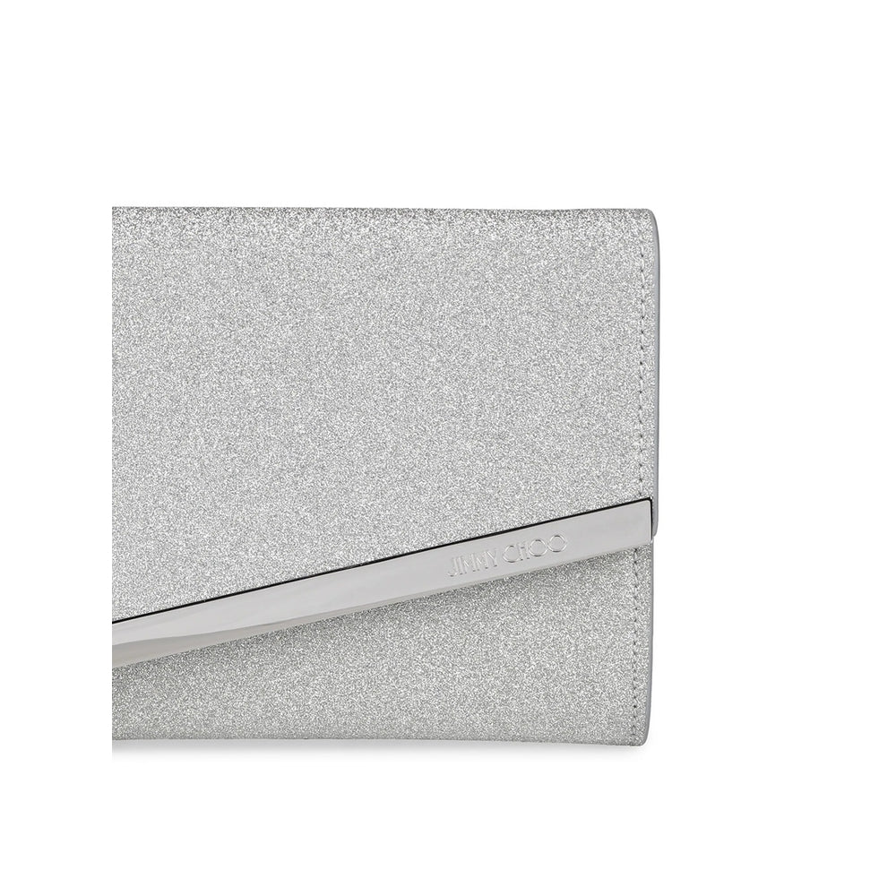 Jimmy Choo Grey Clutch Bags Women