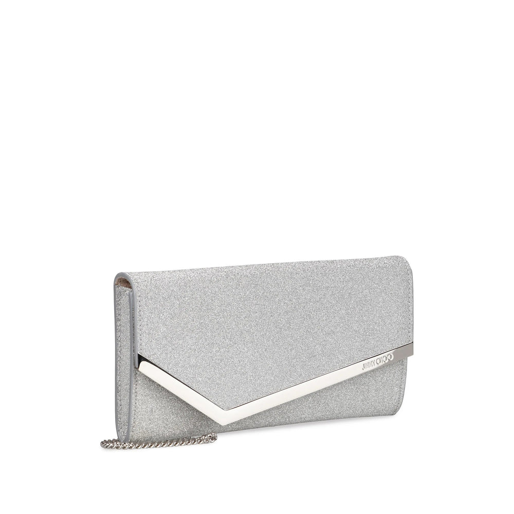 Jimmy Choo Grey Clutch Bags Women