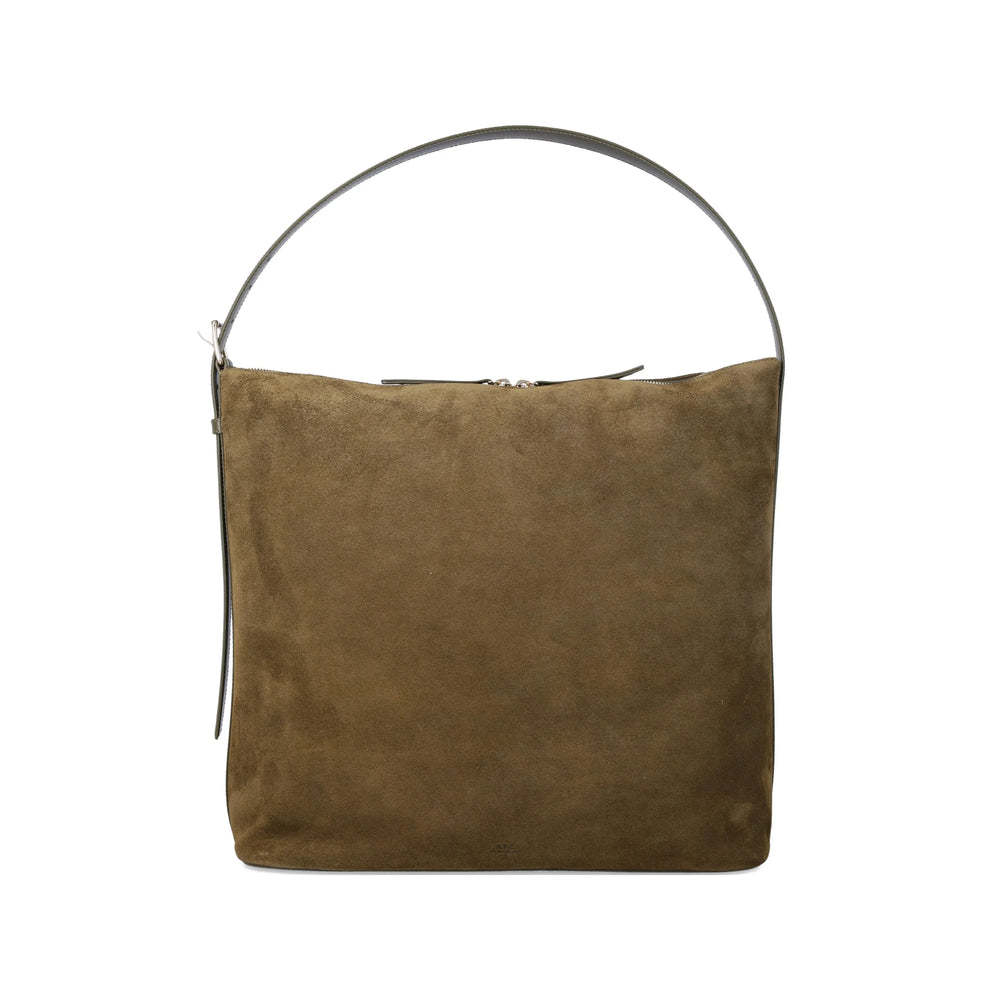 A.P.C. Brown Tote Bags Women A.P.C.