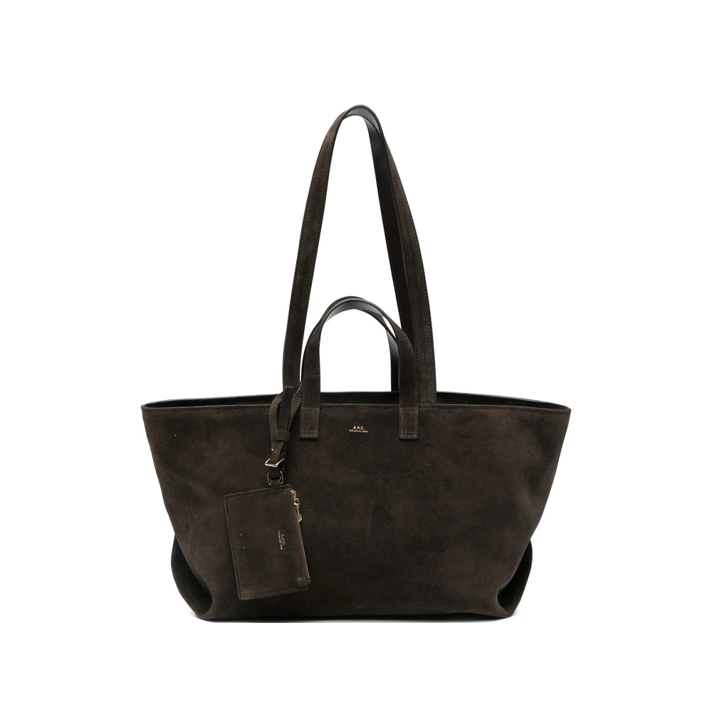 A.P.C. Brown Tote Bags Women A.P.C.