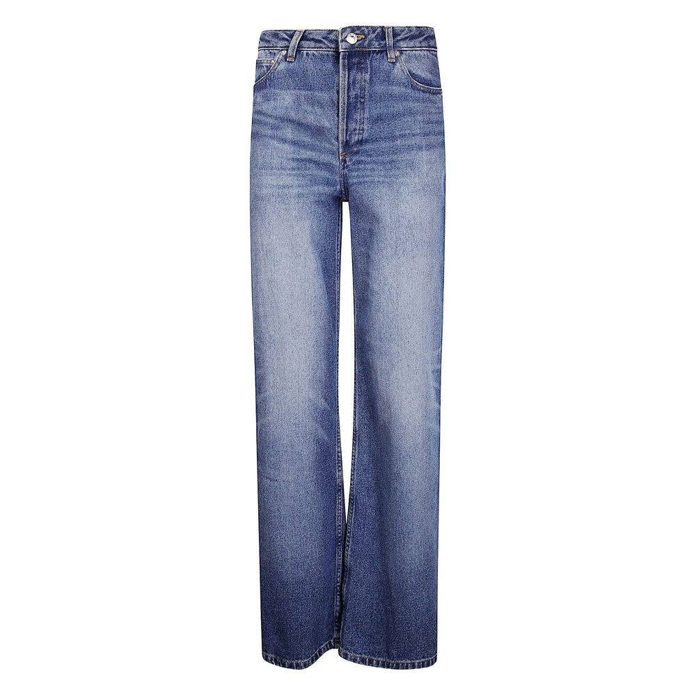 A.P.C. Blue Denim - Straight-Leg Jeans Women