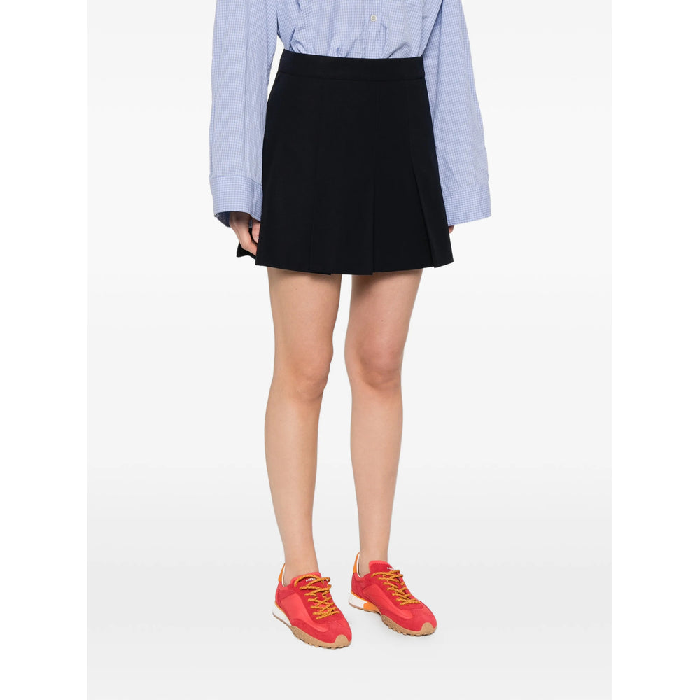 A.P.C. Blue Skirts - Pleated Skirts Women A.P.C.