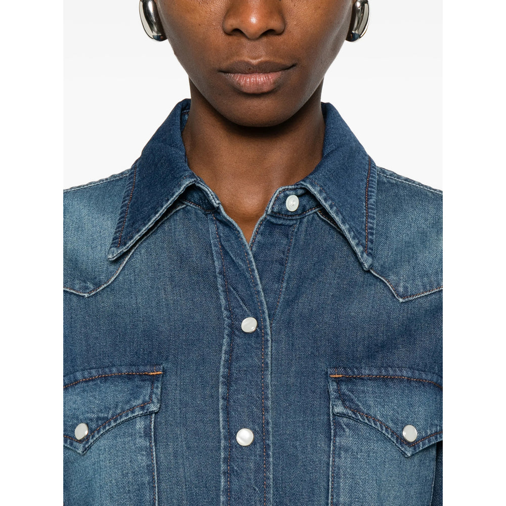 A.P.C. Blue Tops - Shirts Women A.P.C.