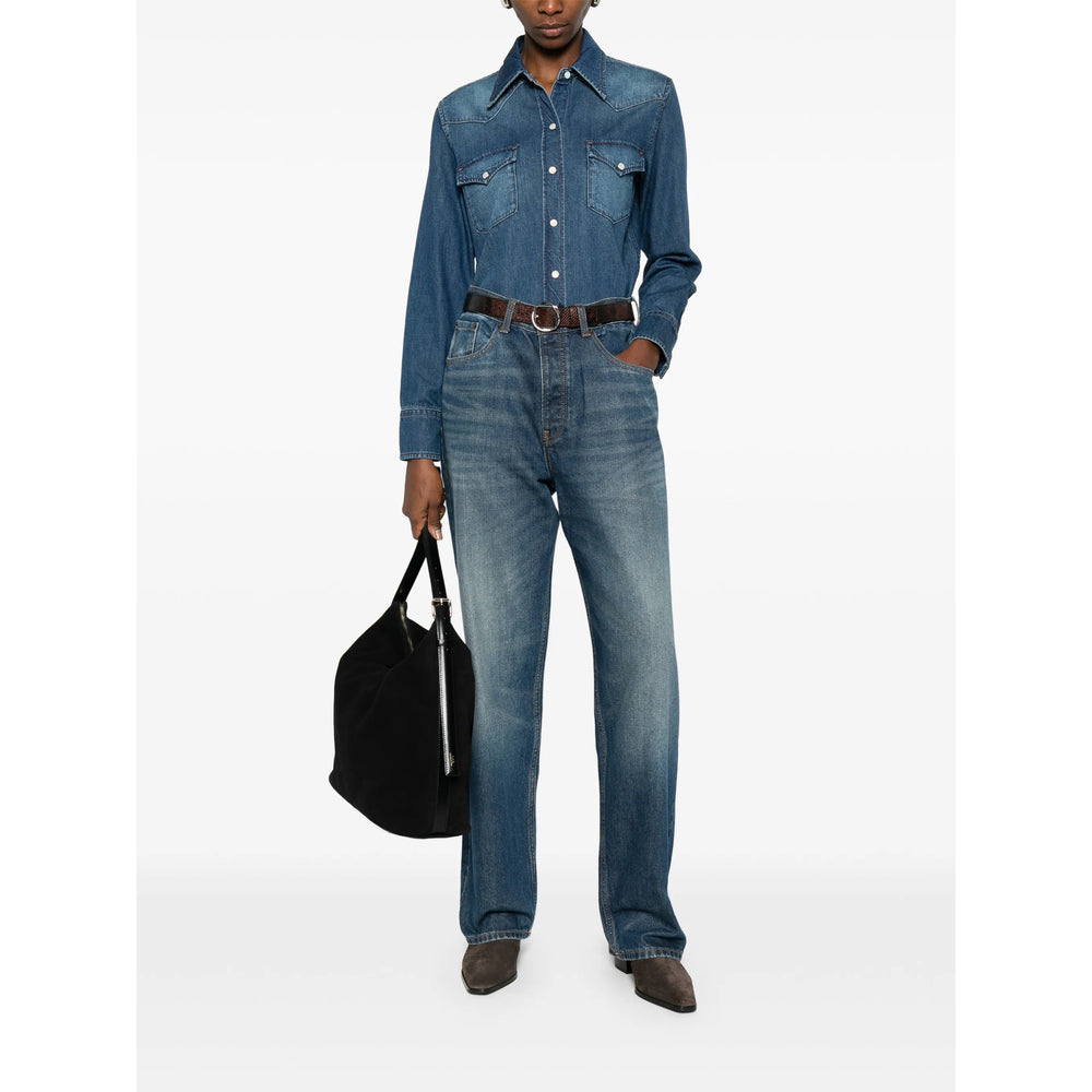 A.P.C. Blue Tops - Shirts Women A.P.C.
