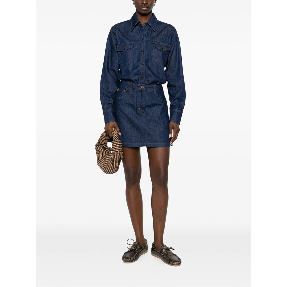 A.P.C. Blue Dresses - Day Dresses Women A.P.C.