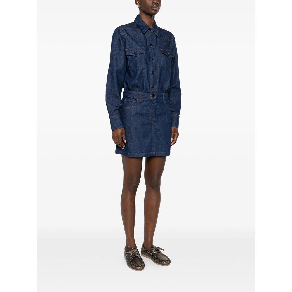 A.P.C. Blue Dresses - Day Dresses Women A.P.C.